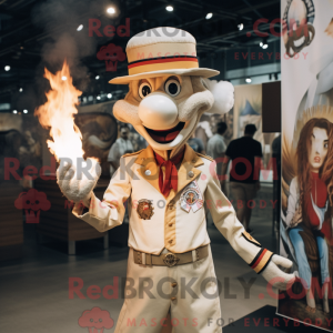 Mascot karakter van een...