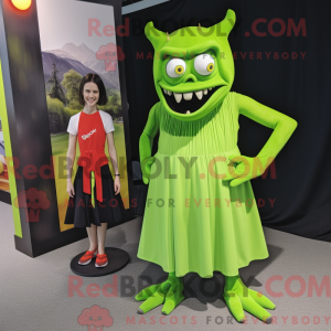 Mascottefiguur van een...