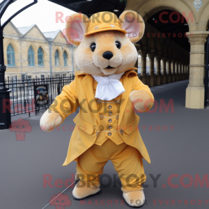Maskot-karakter af en...