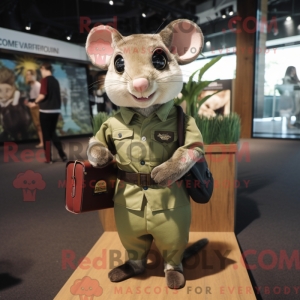 Personnage mascotte d un...