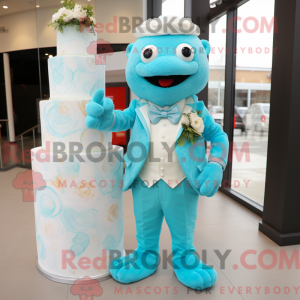 Mascot karakter van een...