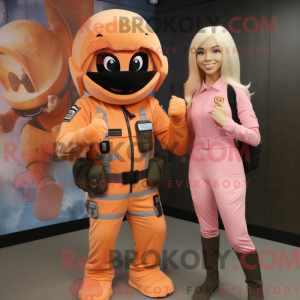 Personaggio mascotte Peach...