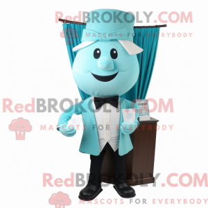 Mascot karakter van een...