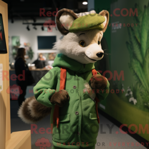 Mascottekarakter van een...