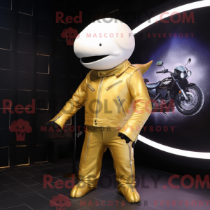 Maskottchen eines goldenen...