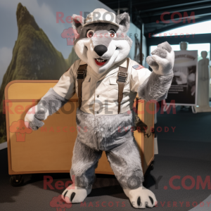 Mascot character of a...