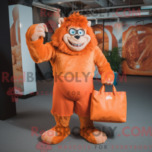 Personnage mascotte d un...