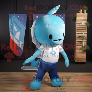 Mascot karakter van een...