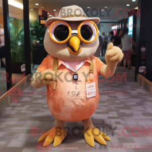 Mascottefiguur van een...