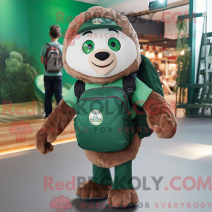 Mascot karakter van een...