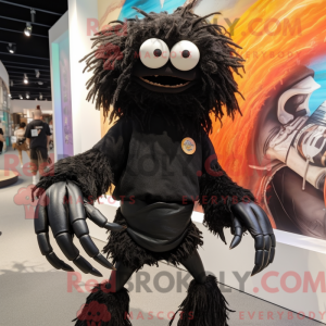 Mascot character of a Black...