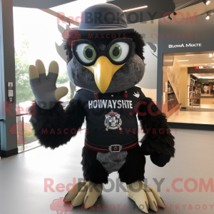 Mascot character of a Black...
