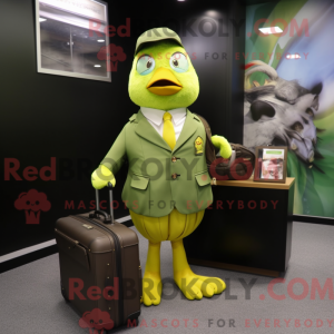 Maskot karakter af en...