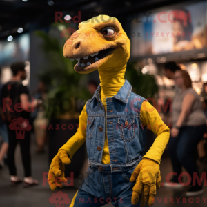 Personagem de máscara de um...