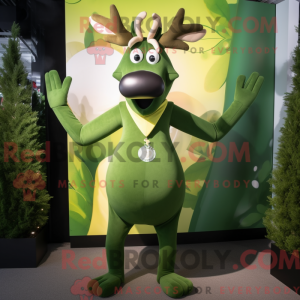 Mascottekarakter van een...