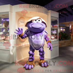Mascot karakter van een...