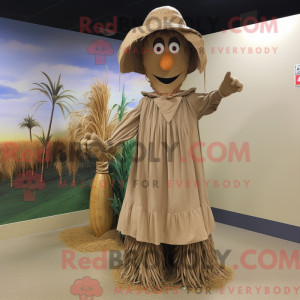Mascottefiguur van een...