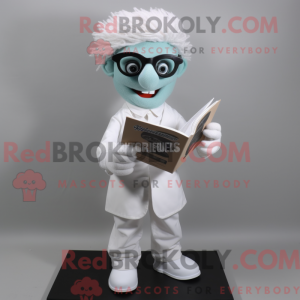 Mascot character of a White...