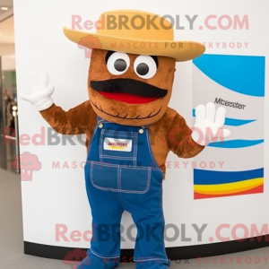 Maskot karakter af en Rust...
