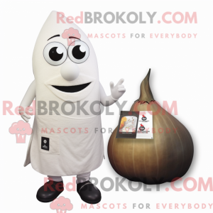 Mascot character of a White...