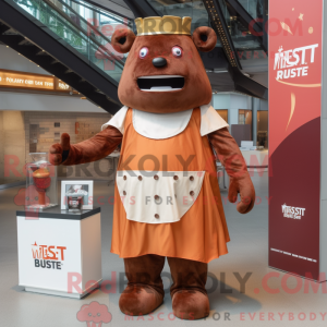 Postava maskota Rust Steak...