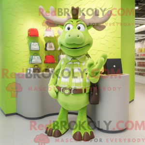Mascot character of a Lime...
