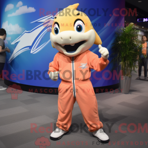 Mascot karakter van een...