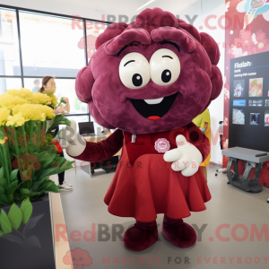 Mascot karakter van een...