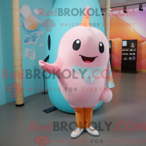 Mascot karakter van een...