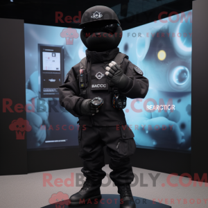 Maskotkarakter z Black...