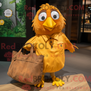Mascot karakter van een...