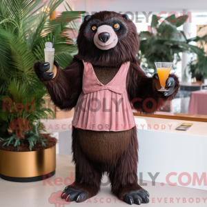 Mascot karakter van een...