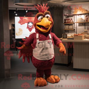 Maskot-karakter af en...