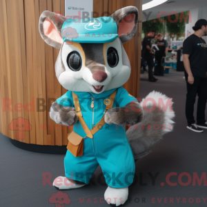 Mascot karakter van een...