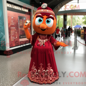 Mascot character of a...
