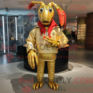 Personnage mascotte d un...