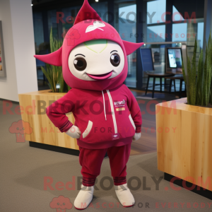 Mascot karakter van een...