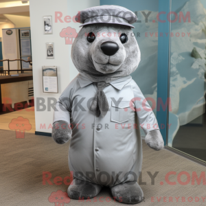 Mascottefiguur van een...