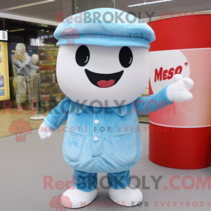 Mascottekarakter van een...