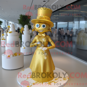 Mascot character of a Gold...