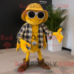 Mascot karakter van een...