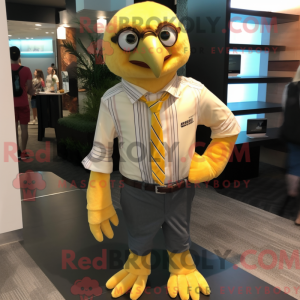 Mascottekarakter van een...