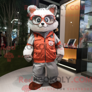 Mascottekarakter van een...