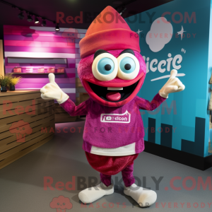 Personnage mascotte d un...