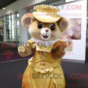 Mascottekarakter van een...