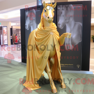 Mascot character of a Gold...