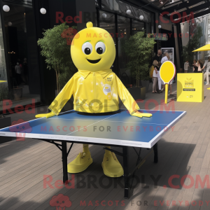 Mascot character of a Lemon...