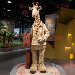 Mascot karakter van een...
