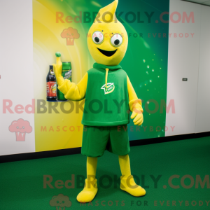 Maskot karakter af en...