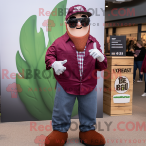 Personnage mascotte d un...